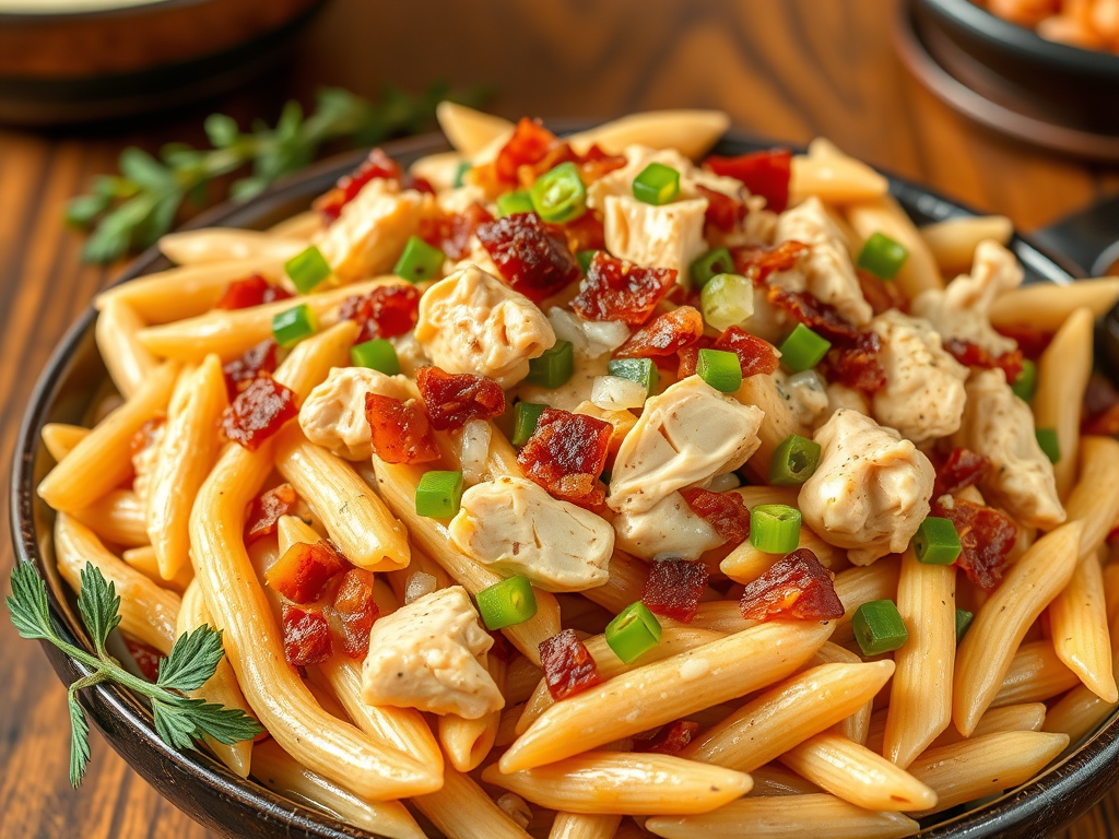 Chicken Bacon Ranch&nbsp;Pasta